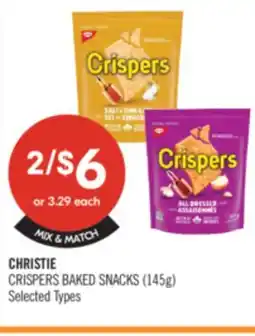 Shoppers Drug Mart CHRISTIE CRISPERS BAKED SNACKS offer