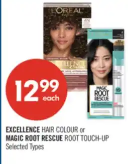 Shoppers Drug Mart EXCELLENCE HAIR COLOUR or MAGIC ROOT RESCUE ROOT TOUCH-UP offer