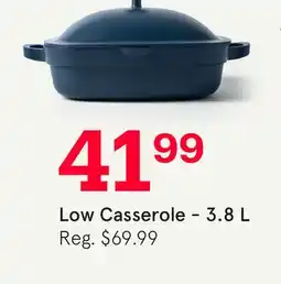 Kitchen Stuff Plus Low Casserole-3. 8 L offer