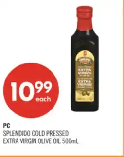 Shoppers Drug Mart PC SPLENDIDO COLD PRESSED EXTRA VIRGIN OLIVE OIL offer