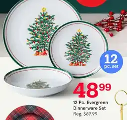 Kitchen Stuff Plus 12 Pc. Evergreen Dinnerware Set offer