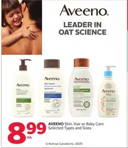Rexall AVEENO Skin, Hair or Baby Care offer