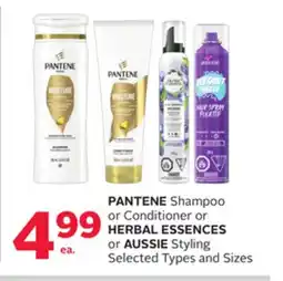 Rexall PANTENE Shampoo or Conditioner or HERBAL ESSENCES or AUSSIE Styling offer