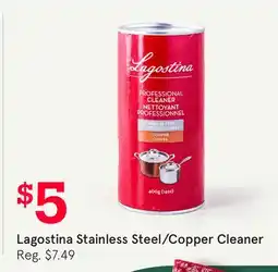 Kitchen Stuff Plus Lagostina Stainless Steel/Copper Cleaner offer