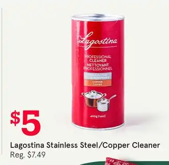 Kitchen Stuff Plus Lagostina Stainless Steel/Copper Cleaner offer