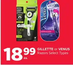 Rexall GILLETTE or VENUS Razors offer