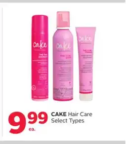 Rexall CAKE Hair Care offer
