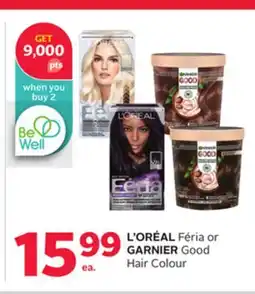 Rexall L'ORÉAL Féria or GARNIER Good Hair Colour offer