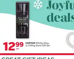 Rexall HARMAN Whisky Glass & Chilling Stone Gift Set offer