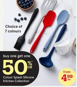 Kitchen Stuff Plus Colour Splash Silicone Kitchen Collection offer