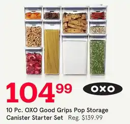 Kitchen Stuff Plus 10 Pc. OXO Good Grips Pop Storage Canister Starter Set offer