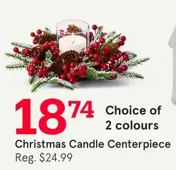 Kitchen Stuff Plus Christmas Candle Centerpiece offer