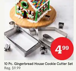 Kitchen Stuff Plus 10 Pc. Gingerbread House Cookie Cutter Set offer