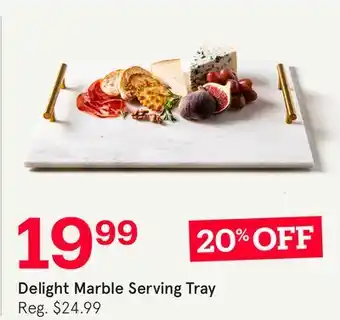 Kitchen Stuff Plus Delight Marble Serving Tray offer