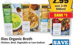 Starsky Ilios Organic Broth offer