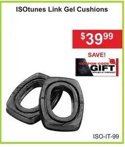 Atlas Tools & Machinery ISOtunes Link Gel Cushions offer