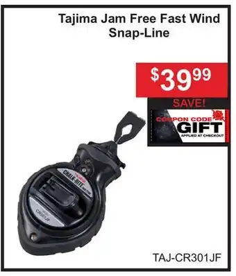 Atlas Tools & Machinery Tajima Jam Free Fast Wind Snap-Line offer