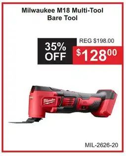 Atlas Tools & Machinery Milwaukee M18 Multi-Tool offer