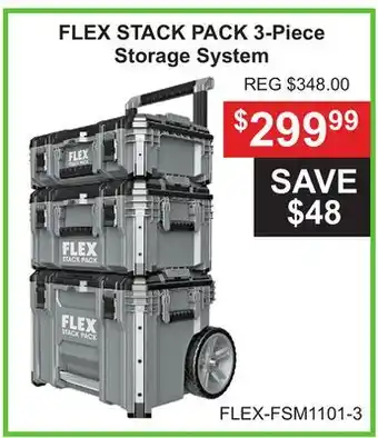Atlas Tools & Machinery FLEX STACK PACK offer