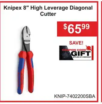 Atlas Tools & Machinery Knipex 8 High Leverage Diagonal Cutter offer