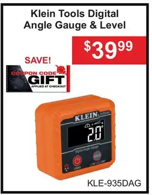 Atlas Tools & Machinery Klein Tools Digital Angle Gauge & Level offer