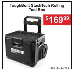 Atlas Tools & Machinery ToughBuilt StackTech Rolling Tool Box offer