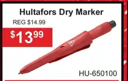 Atlas Tools & Machinery Hultafors Dry Marker offer