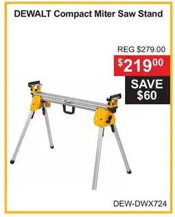 Atlas Tools & Machinery DEWALT Compact Miter Saw Stand offer