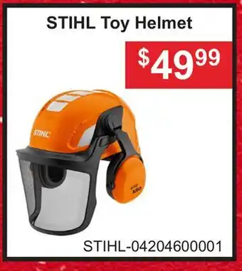 Atlas Tools & Machinery STIHL Toy Helmet offer