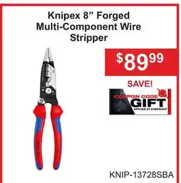 Atlas Tools & Machinery Knipex 8 Forged Multi-Component Wire Stripper offer