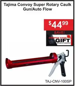 Atlas Tools & Machinery Tajima Convoy Super Rotary Caulk Gun/Auto Flow offer