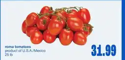 Wholesale Club Roma Tomatoes offer