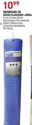 Matério MEMBRANE DE SOUS-PLANCHER ORKA offer