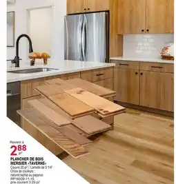 Matério PLANCHER DE BOIS MERISIER TAVERNE offer