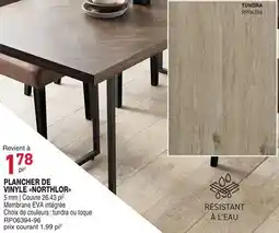 Matério PLANCHER DE VINYLE NORTHLOR offer