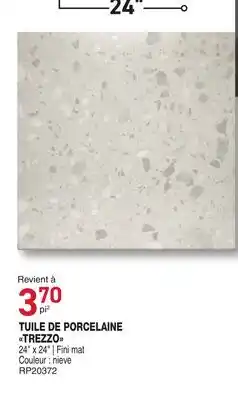 Matério TUILE DE PORCELAINE TREZZO offer