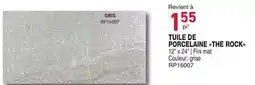 Matério TUILE DE PORCELAINE THE ROCK offer