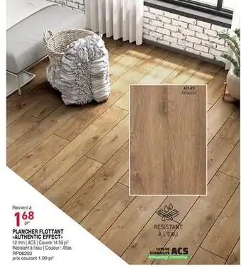 Matério PLANCHER FLOTTANT AUTHENTIC EFFECT offer