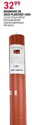 Matério MEMBRANE DE SOUS-PLANCHER UHD offer