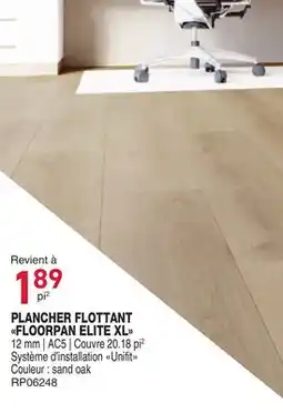 Matério PLANCHER FLOTTANT FLOORPAN ELITE XL offer