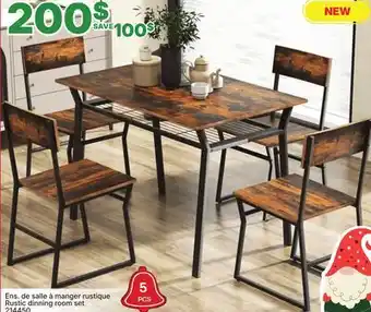 Rossy Rustic dinning room set offer