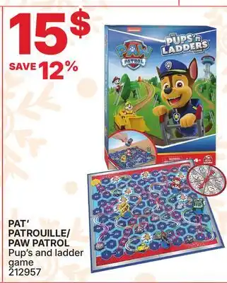 Rossy PAW PATROL Pup's and ladder game offer