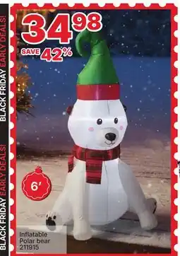 Rossy Inflatable Polar bear offer