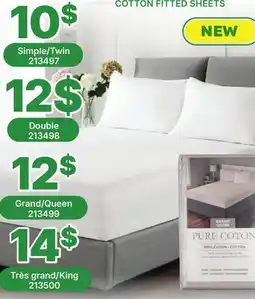 Rossy COTTON FITTED SHEETS offer