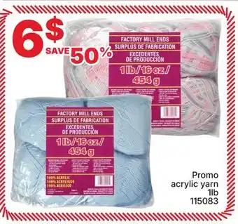 Rossy Promo acrylic yarn offer