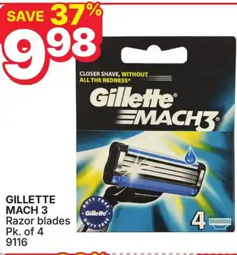 Rossy GILLETTE MACH 3 offer