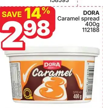Rossy DORA Caramel spread offer