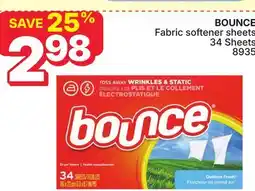 Rossy BOUNCE Fabric softener sheets offer
