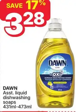 Rossy DAWN Asst. liquid dishwashing soaps offer