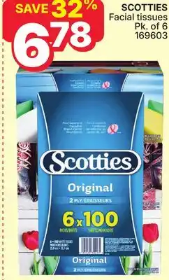 Rossy SCOTTIES Facial tissues offer